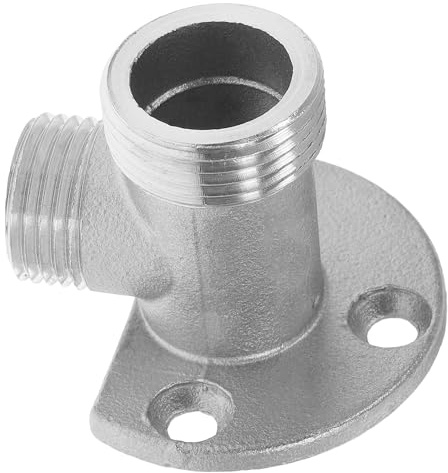 HIAKDOFT Eckventil Edelstahl Duschadapter Wandmontage Wasserhahnverbinder Für Außendusche Und Thermostatventil Flexibles Anschlussstück Für Badewannenarmaturen Und Handbrause