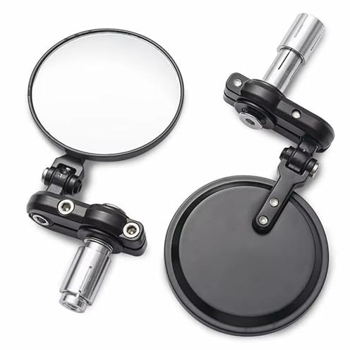 Eofooq Specchietti Moto 1 Paio specchietti retrovisori Laterali Posteriori 22 mm, Parti per Gabbia Roll-Bar specchietti retrovisori universali estremità Manubrio di Moto Moto Specchietto Retrovisore