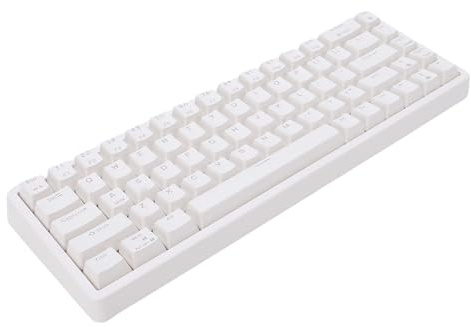 Cuifati Kabelgebundene Mechanische Tastatur mit 68 Tasten und Rotem Schalter, Tragbare Gaming-Tastatur mit Hintergrundbeleuchtung, Desktop-Computertastatur für PC-Laptop-Computer