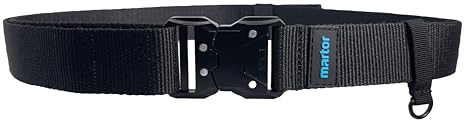 MARTOR Werkzeuggürtel Polyester, Metallverschluss & Schlaufen als Halterung | Polyester, Metallverschluss, kombinierbar mit Gürteltaschen & Tool Retractor, Industrie & Lager, No. 9950.06