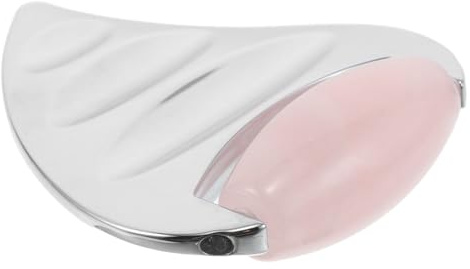 LIFKOME Rouleau de Massage Facial en Acier Inoxydable et Planche Gua Sha pour Visage, Cou et Épaules, Outil Gua Sha Visage Certifié pour Soin Anti-Rides et Massage Liftant Micro Peau