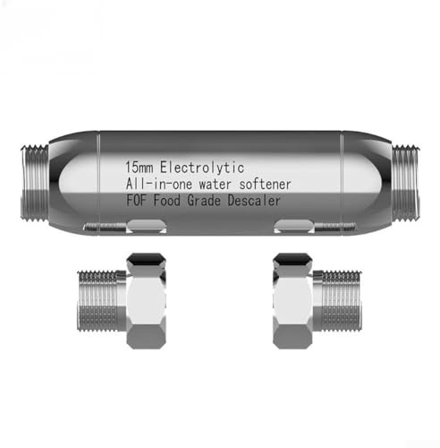 Limescale Inhibitor Magnetic Water Conditioner 15mm Compression Fitting Hard Water Descaler for Boiler Protection Whole House System Copper Build(32 PPR)