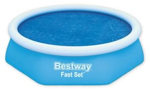 Bestway - Solarplane rund Durchmesser 350 cm für Aufstellpool Fast Set