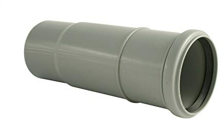 STEMAX-Wassertechnik Marley HT Abflussrohr HTL Langmuffe (2 1/2 Fach) in verschiedenen Nennweiten, Größe: DN110/110