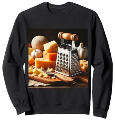 Fun Cheese Lover Cheese Grater Sweatshirt