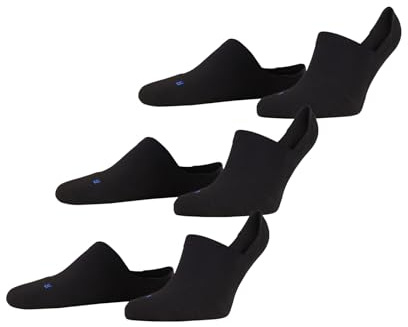 FALKE Cool Kick 3-Pack Unisex Pinkies antideslizante gracias a la silicona en el talón