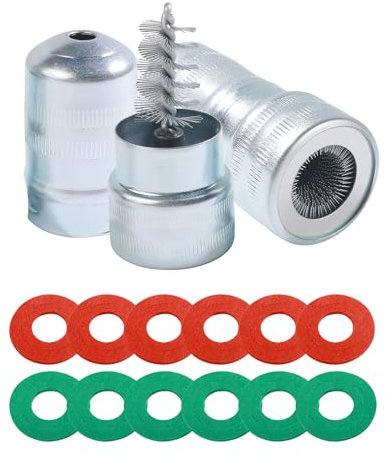 Flaconi Kit Pulizia Terminali Batteria Auto,Pulitore per Terminali della Batteria Dell'auto,Accessori per Auto,Adatto per la Manutenzione e la Pulizia dei Terminali e dei Connettori della Batteria