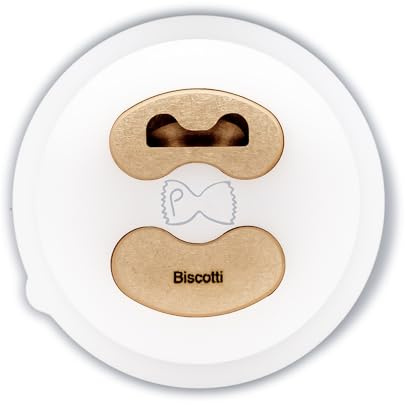 Pastidea - Trafila in bronzo e POM Biscotti compatibile con Philips Pasta Maker Avance e Serie 7000