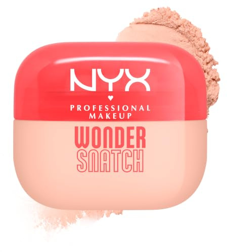 NYX Professional Makeup Wonder Snatch Powder, Polvos Fijadores del Maquillaje, 16H de Fijación, A Prueba de Sudor y Manchas, Acabado Impecable, Fórmula Vegana, Tono: Apricot Attitude