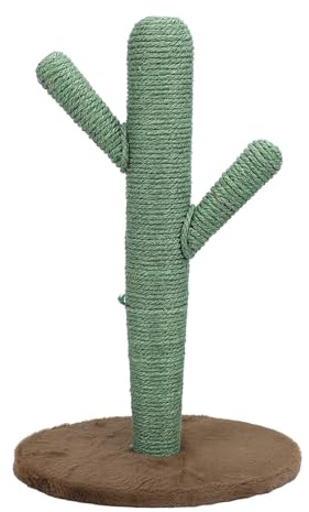 Kratzturm Kratzbaum Stabil 120cm Beige Holz Sisalstamm - Robuster Katzenbaum Mit Hängematte, XXL Für Maine Coon Und Große Katzen
