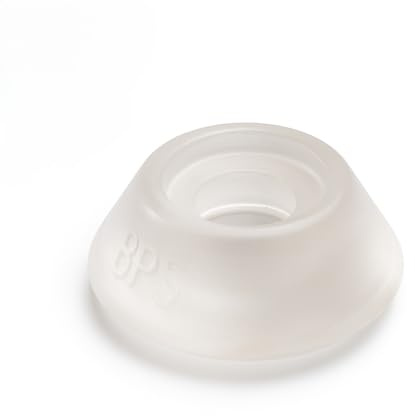 SKIR'CO Rondelle piatte trasparenti 10 pezzi – Rondelle in nylon M5 per policarbonato, lamiere e coperture