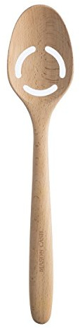 Mason Cash Innovative Kitchen Slotted Wooden Spoon, Beige