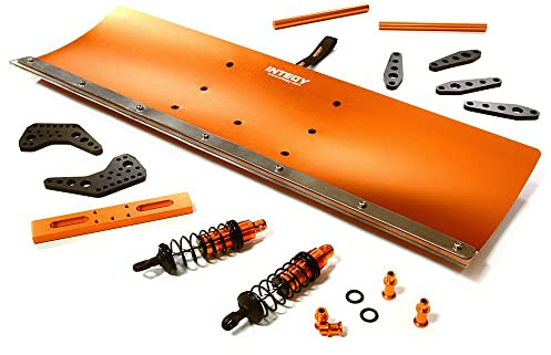 RC Model Alloy Machined Snowplow Kit Designed for Traxxas 1/10 Stampede 2WD & Slash 2WD