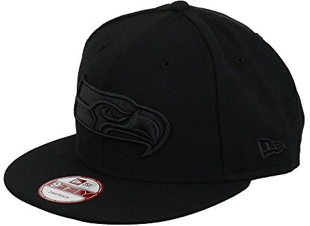 NEW ERA Seattle Seahawks Snapback 9FIFTY Cap - NFL - Black/Dark Grey