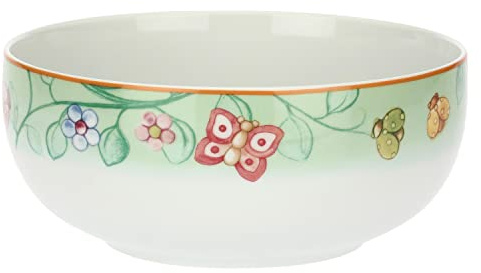 THUN Pasqua 2023, Ciotola in Porcellana Decorata a Mano, Versione Media, Linea Pasqua Favolosa, Ø 14 cm