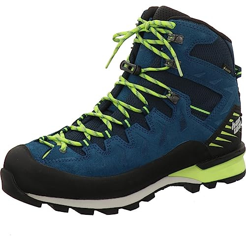 Hanwag M Makra Pro GTX Blau - Gore-Tex Stabiler technischer Herren Gore-Tex Bergschuh, Größe EU 42 - Farbe Seablue -