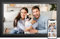 Anna Bella 15.6 Inch Digital Photo Frame Wall Mountable Large Digital Picture Frame Full HD Touchscreen Smart Cloud Photo Frame with 32GB Storage, Easy Setup to Share Photos or Videos via AiMOR APP