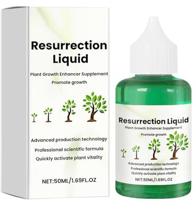 Resurrection Liquid Plants - Nutrienti Per Piante Da 50 Ml, Fertilizzante Per Fiori Resurrection, Fertilizzante Liquido Per La Crescita Delle Piante Da Interni,Alimenti Biologici Per Piante Da Interni