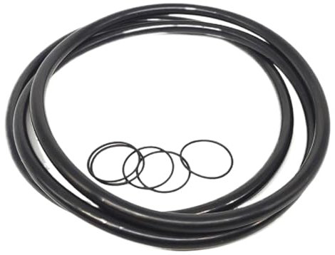 EPDM O-Ring 63mm ID, 75mm AD, 6mm Breite, Schwarze O-Ringe, Metrische Dichtung Packung mit 10