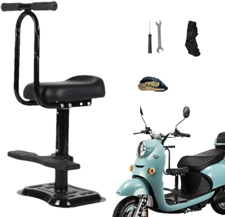 Kindersicherheitssitz für Elektroroller, Kinderfahrradsitz für E-Bike, abnehmbarer Fahrradsitz für Kinder, bequemer elastischer Fahrradträger für Kinder
