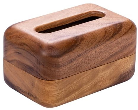 Losueeun Taschentuchboxen Aus, Brotförmige Taschentuch-Aufbewahrungsbox, Serviettenetui, Taschentuchhalter, Serviettenhalter, Ornamente, Basteln für Den Tisch