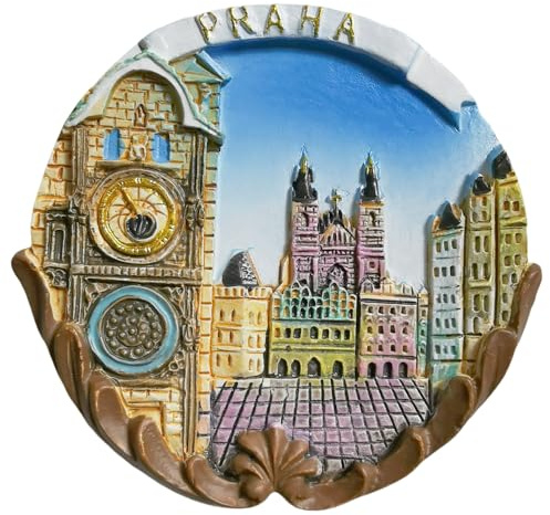 Prag Tschechische Republik Reise Souvenir 3D Kühlschrank Magnete Kühlschrank Dekoration Magnete