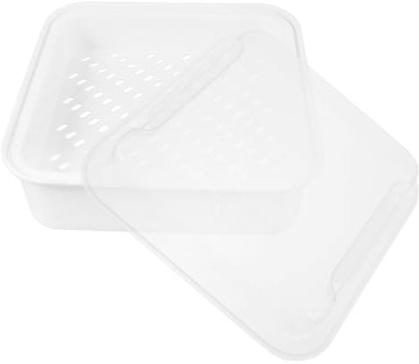 LIFKOME Vaporera Para Microondas De Plástico Doble Vaporera Para Verduras y Panecillos Utensilios De Cocina Para Cocinar Al Vapor Horno Microondas