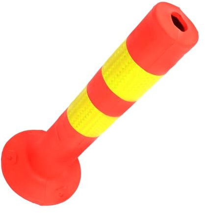 DINHEAROM Cono de Seguridad para Aparcamiento Garaje Barrera de Tráfico Resistente y Condiciones Climáticas Adversas