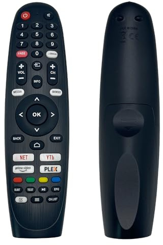 IOOIQQ Télécommande pour SELECLINE QILIVE Smart-Tech TV 40S222B, Q32H231, Q50US231, Q24HS231, Q43US231, 24HV10T1, 43FV10T1, 32HV10T3, 32HV10 V1, 43FV1. 0V1,3 2HV10V3,40FV10V1
