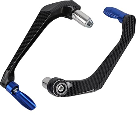 protège levier gsr 750, protection levier moto, Protecteur universel de frein de guidon de moto en alliage d'aluminium de 7/8 pouces (bleu)