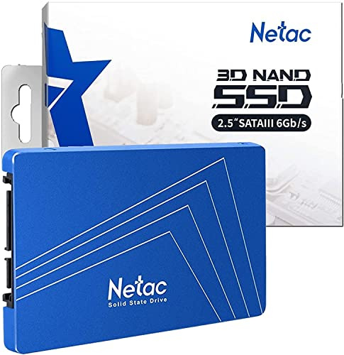 Netac 480GB N535S SSD, 2.5, SATA3, 3D TLC NAND, R/W 540/490 MB/s, 7mm