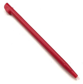 VKMKV 12 pièces Stylo Tactile Mobile écran Tactile Crayon for 2DS Fentes Stylet en Plastique Dur for Nintend 2DS Console Accessoires de Jeu (Color : Rosso)