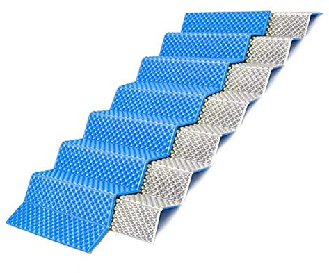 Gemütliche Campingmatratze Foam Camping Matte Ultralight Ei Nest Schaum Schlaflochkissen Falten Strand Zelt Picknick Tourist Matte Supplies Outdoor Camping Matratze Campingmatratze 160x180 ( Size : Bl
