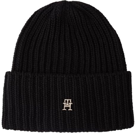 Tommy Hilfiger LIMITLESS CHIC BEANIE, schwarz(bdsblack), Gr. *