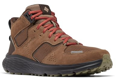 Columbia Mens Benson Mid Hiking Shoe, Dark Brown/Spice, 13