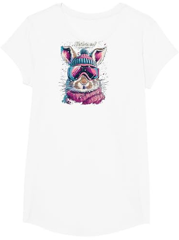 Skihaserl Apres Ski Haserl Skifahrer Winter Damen T-Shirt
