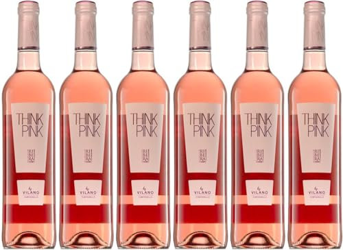Bodegas Vilano Think Pink Rosado Ribera del Duero DO 2023 Trocken (6 x 0.75 l)