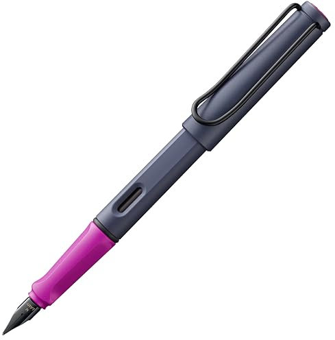 Lamy safari Füllfederhalter, Pink Cliff, Medium, mit Geschenkbox