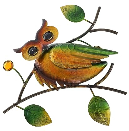 ABOOFAN Eule-Anhänger buchaufsteller die buchhandlung Eule hängende Dekorationen hängende Eule Ornament simulierte Eulenverzierung Eulen-Wandbehang zu Hause schmücken Tier Kunsthandwerk 3d