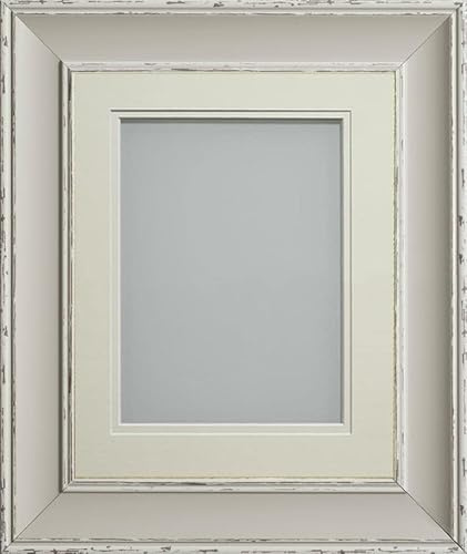 Frame Company Brooke Moonstone - Cornice portafoto con doppio passepartout color avorio, formato A3, per formato A4 (29,8 x 21 cm, dotata di plexiglas)