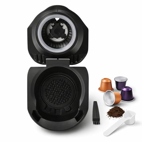WGFOIP Réutilisable Capsule Adaptateur, Convertisseur de Capsules de Café Capsules Facile à Nettoyer Accessoire pour pour Machine Dolce Gusto