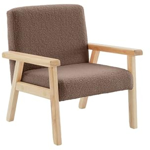 sweeek - Skandinavischer Kindersessel aus Holz, B 47 x T 43,5 x H 50 cm - ISAK