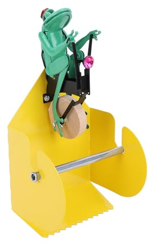 Lustiger Toilettenpapierhalter, Innovativer Frosch Toilettenpapierrollenhalter für die Wandmontage Charmanter Frosch auf dem Einrad Toilettenpapierrollenhalter für Badezimmer Küche