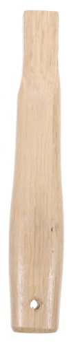 HOMSFOU Wooden Handle Replacement 22cm Oak Wood Grip for Sturdy Woodworking Hatchet Handle Suitable for Home Improvement and Heavy-Duty Use
