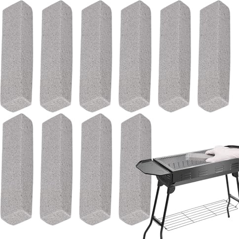 Rrlihjgu Pierre ponce de nettoyage | Pierre pour nettoyage de toilettes - 10 pièces bloc abrasif usage intensif multi-usages pour cuisine poêle sols en béton céramique