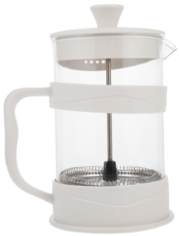 Alipis Filtro Prensa Cafetera De Vidrio Con Diseño Ergonómico Para Oficina y Hogar Cafetera Francesa Reutilizable Fácil De Usar y Segura