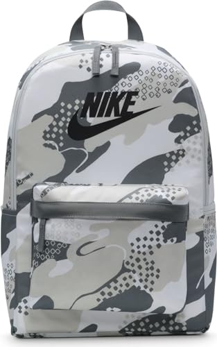 Nike Rucksack Kinder Heritage Bkpk - Cat Gfx 2, Lt Orewood Brn/Hydrangeas/White, FQ5836-104, MISC