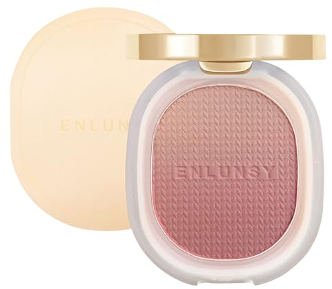 Lilyloria Blush en poudre longue durée et finition mate blush fard à joues rose avec joues reflétées Teez Olive, 03 Plum Rose 03 Plum Rose (blush) 0,35 onces (lot de 1)