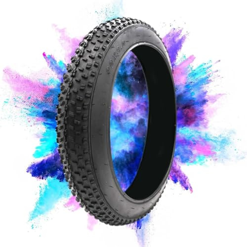 20x3.0 20 Zoll Fatbike-Reifen, 20-3.0 All-Terrain Ersatz für E-Bike Strand mit Aggressivem Diagonalprofil 20 3 0 Verschleißfester Gummi 30 PSI Kompatibel mit 507