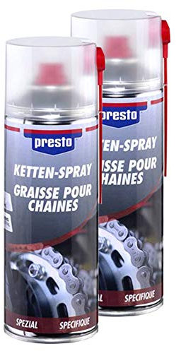 Presto 2X 306390 KETTENSPRAY SCHMIERUNG SCHMIERMITTEL KETTENANTRIEB 400 ml